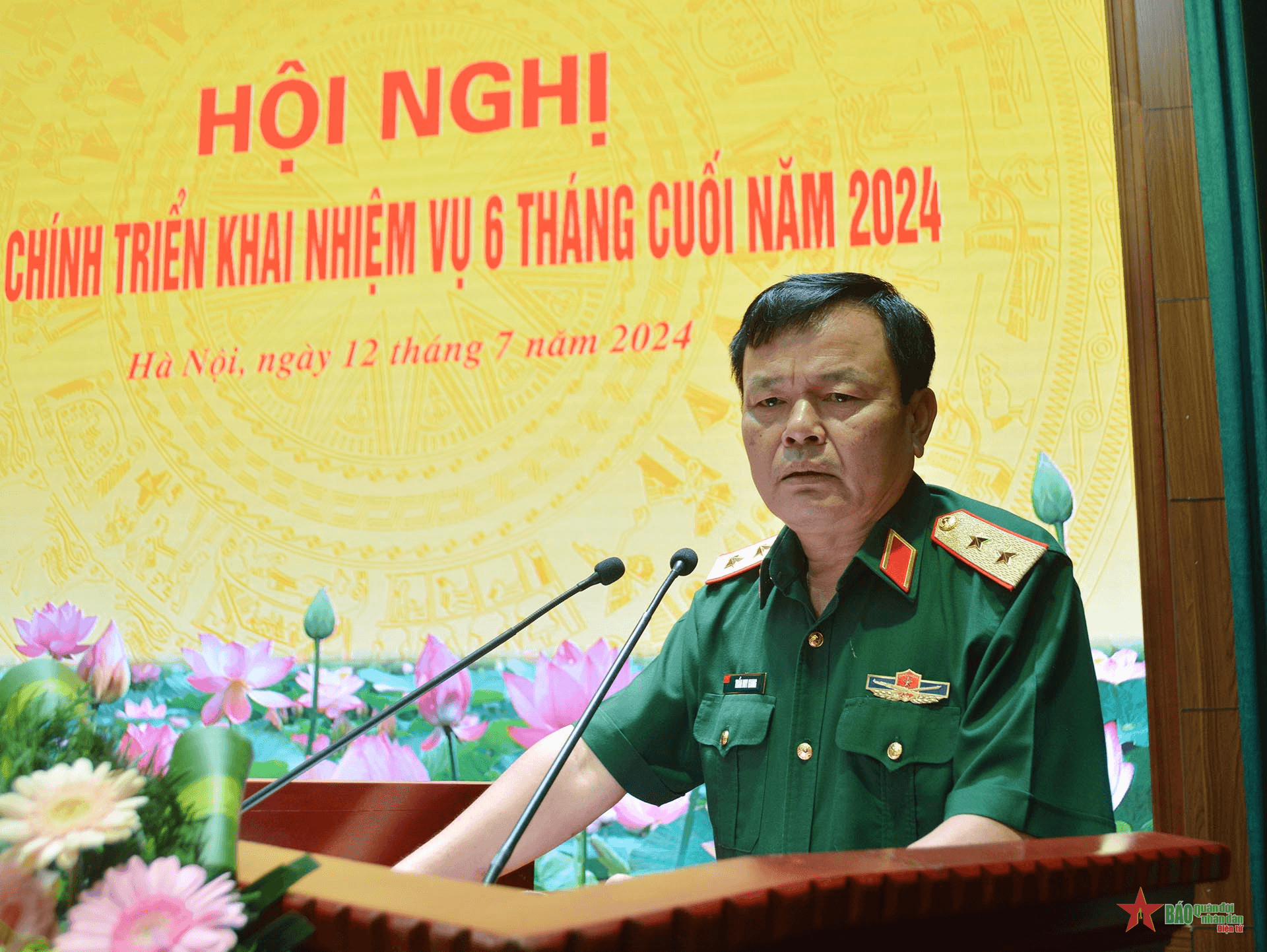 Tổng cục Hậu cần quyết tâm hoàn thành thắng lợi các nhiệm vụ thường xuyên, đột xuất
