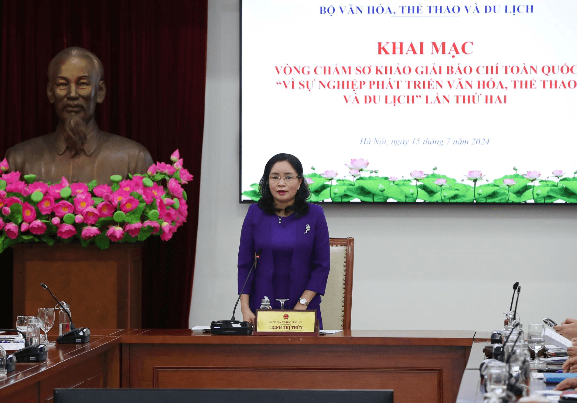 920 tác phẩm tham dự Giải báo chí toàn quốc về văn hóa, thể thao và du lịch