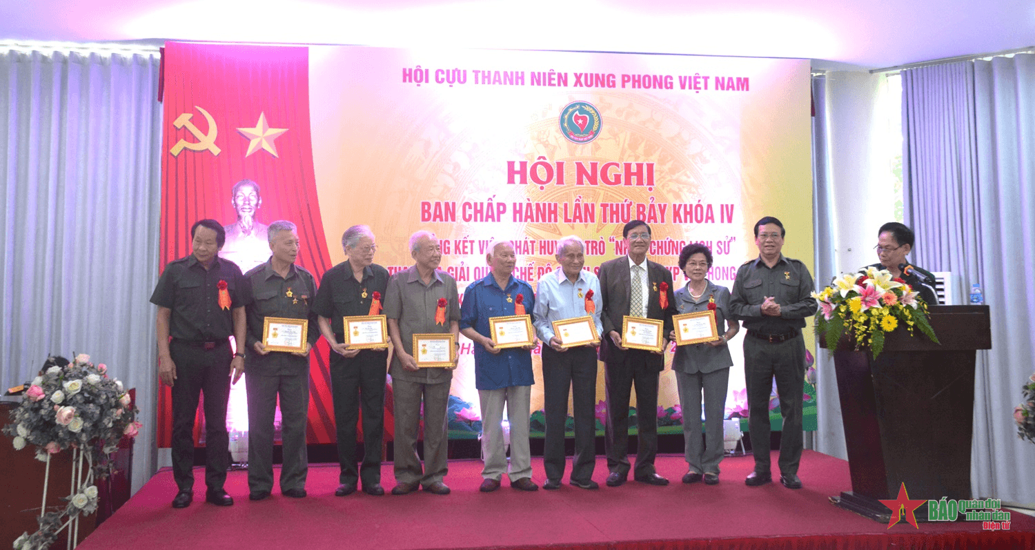 Hội Cựu thanh niên xung phong Việt Nam tổ chức Hội nghị Ban Chấp hành lần thứ bảy khóa IV