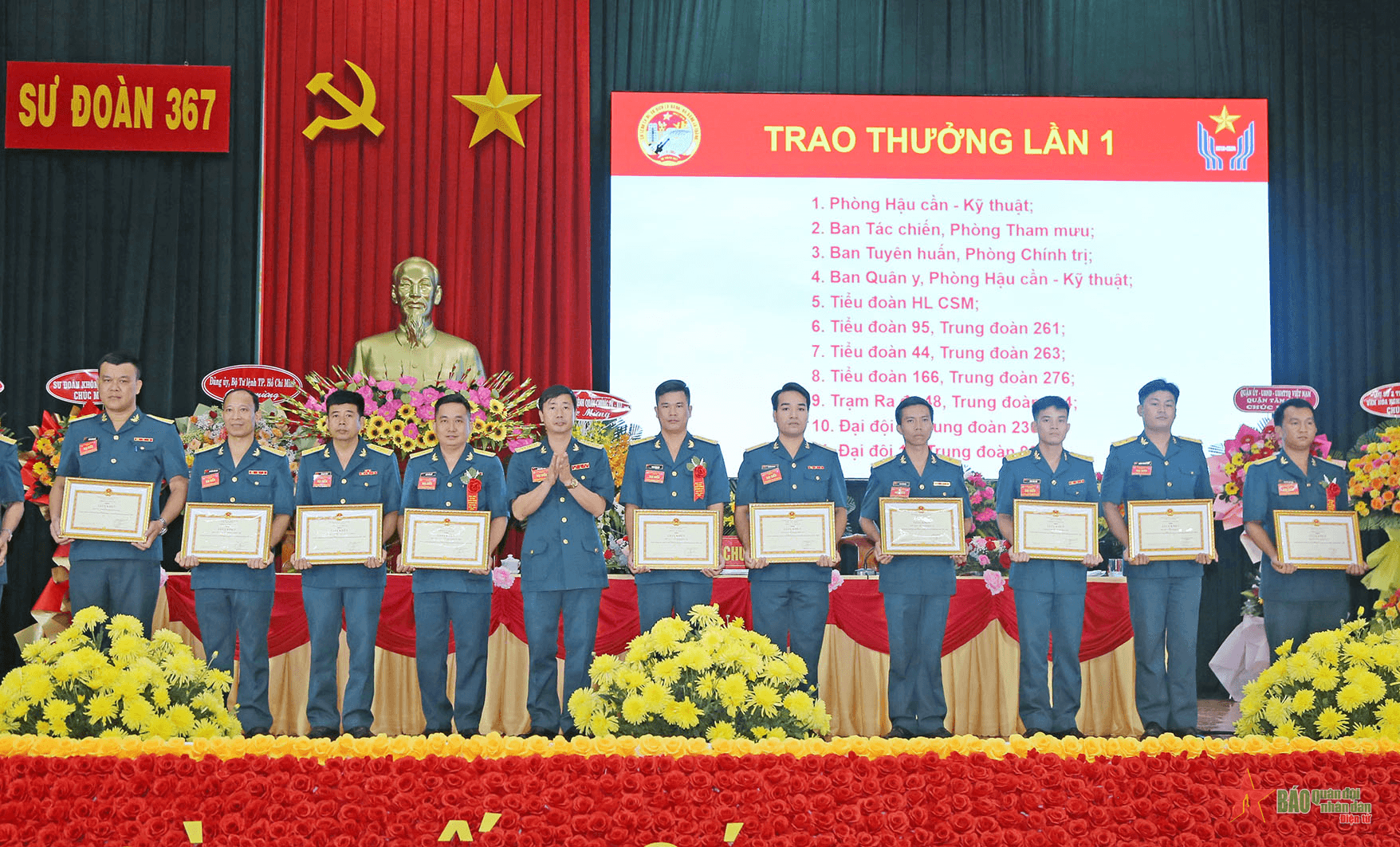 Sư đoàn 367: Thi đua Quyết thắng thúc đẩy hoàn thành tốt nhiệm vụ quản lý vùng trời phía Nam