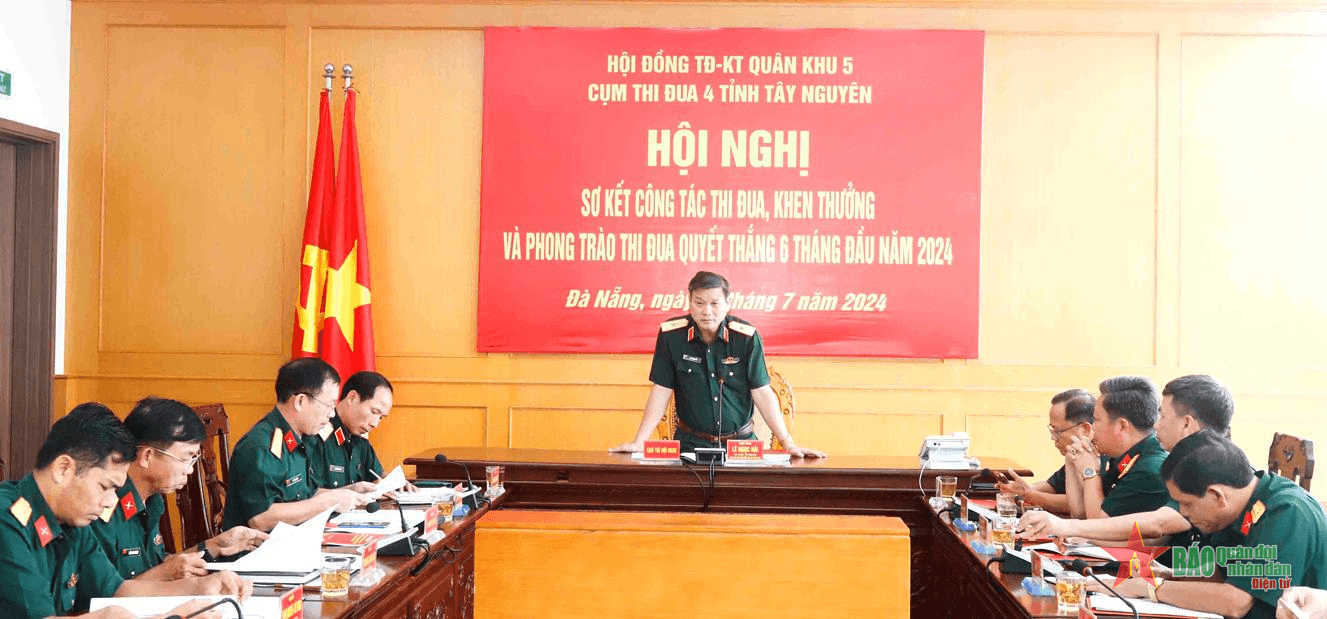 Phong trào thi đua của Bộ CHQS 4 tỉnh Tây Nguyên hướng vào thực hiện thắng lợi nhiệm vụ chính trị trung tâm
