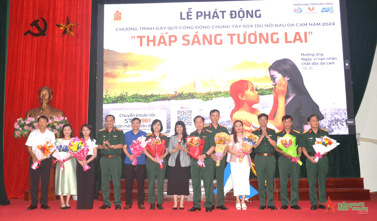 Phát động Chương trình “Chung tay xoa dịu nỗi đau da cam, năm 2024”