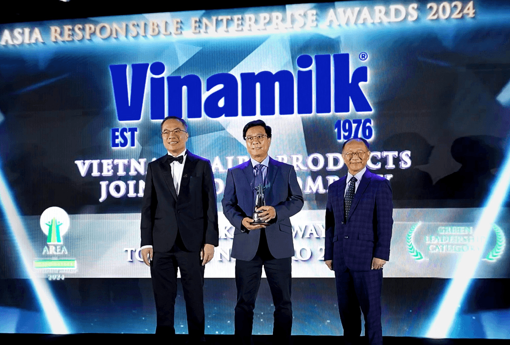Vinamilk là doanh nghiệp sữa duy nhất của châu Á được vinh danh tại giải thưởng quốc tế