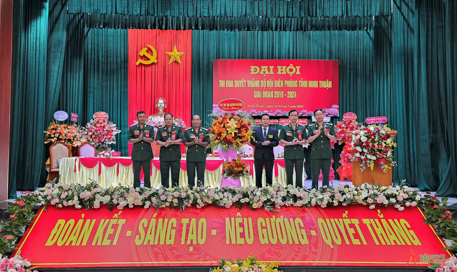 Bộ đội Biên phòng tỉnh Ninh Thuận thi đua bảo vệ an ninh biên giới biển