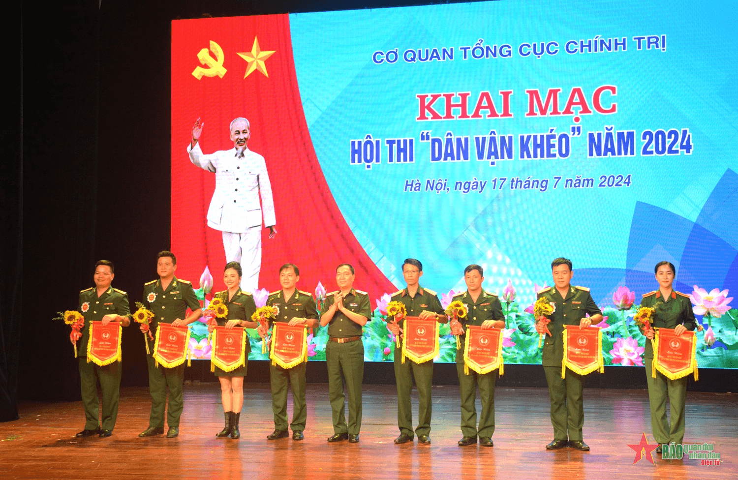 Cơ quan Tổng cục Chính trị Quân đội nhân dân Việt Nam khai mạc Hội thi “Dân vận khéo” năm 2024