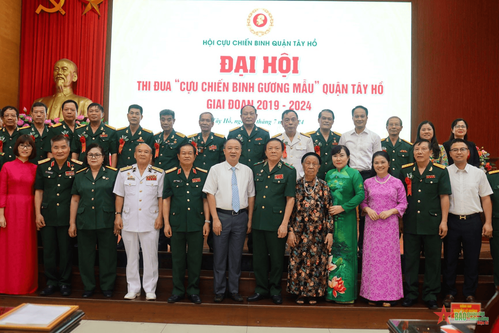 Quận Tây Hồ (TP Hà Nội): Tổng kết phong trào thi đua "Cựu chiến binh gương mẫu" giai đoạn 2019-2024