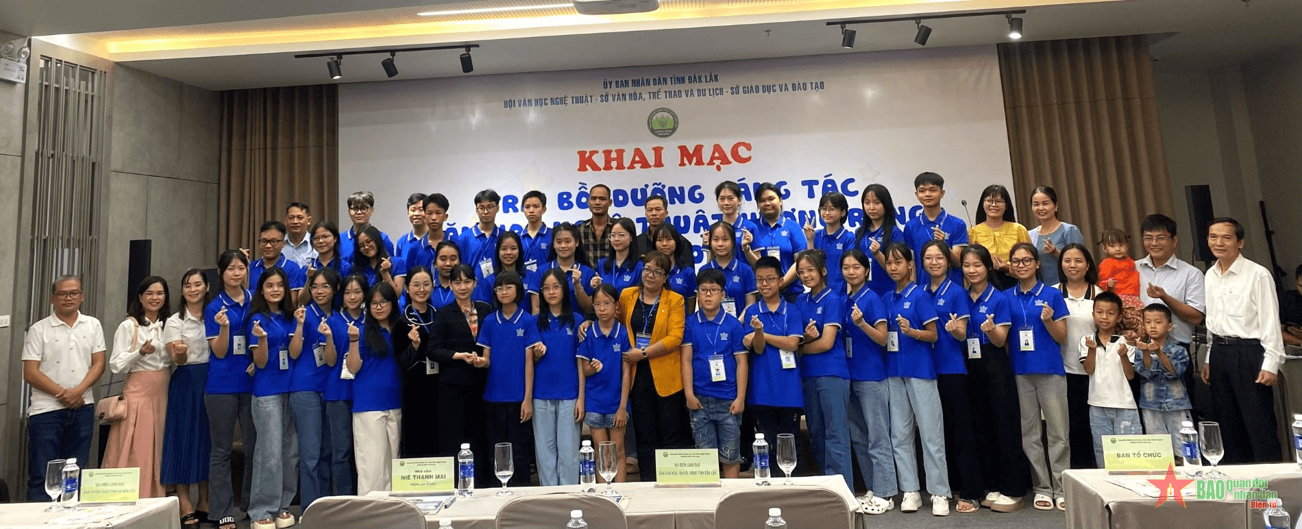 Đắk Lắk khai mạc Trại bồi dưỡng sáng tác văn học nghệ thuật cho học sinh
