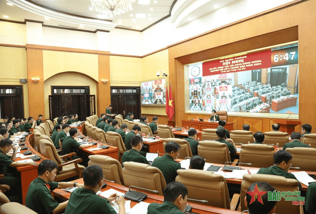 Bộ Quốc phòng xếp thứ nhất về chất lượng hệ thống thông tin giải quyết thủ tục hành chính cấp bộ, ngành năm 2024