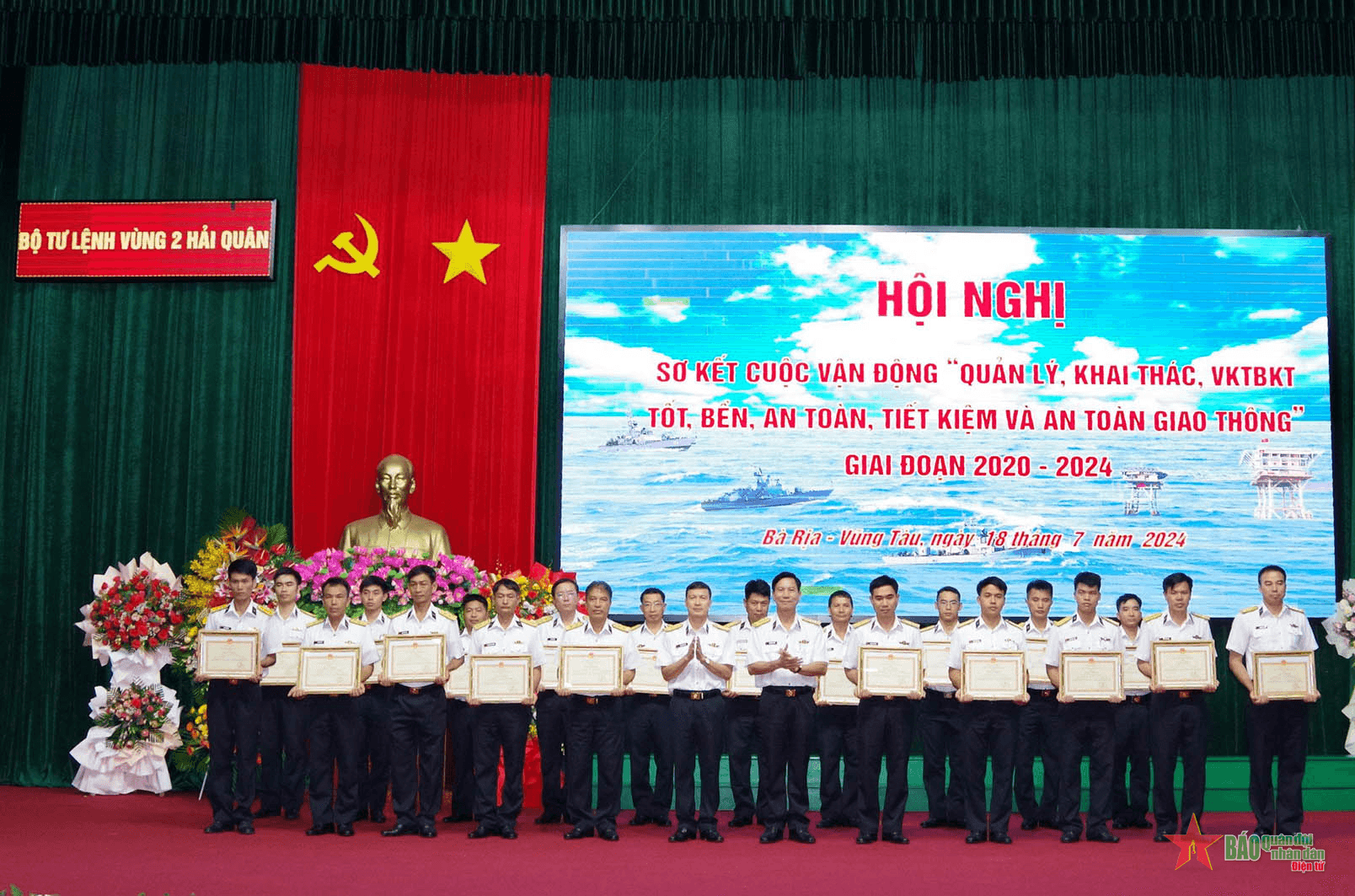 Vùng 2 Hải quân: Nhiều đề tài, công trình tiêu biểu trong thực hiện Cuộc vận động 50