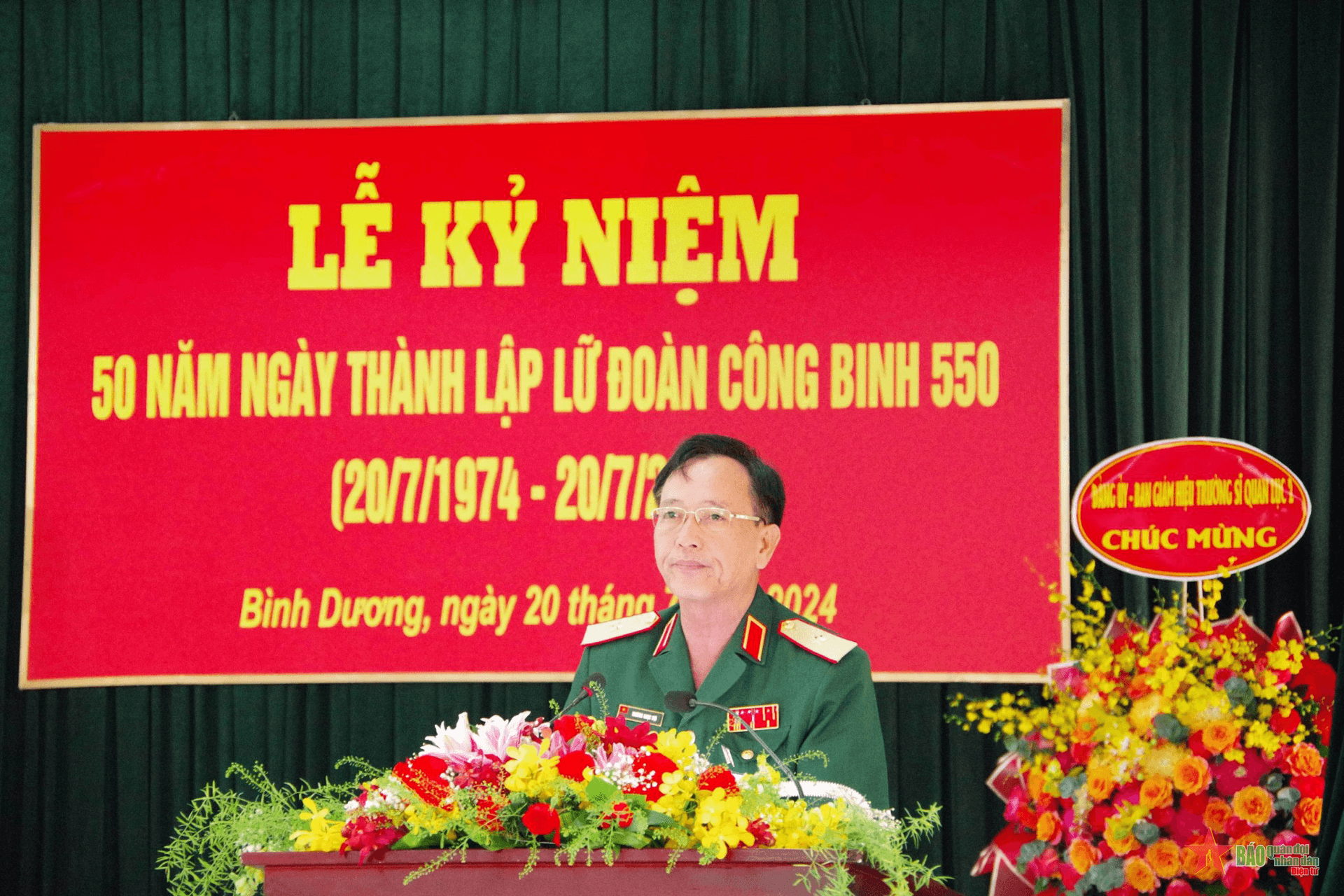 Lữ đoàn Công binh 550 kỷ niệm 50 năm Ngày thành lập