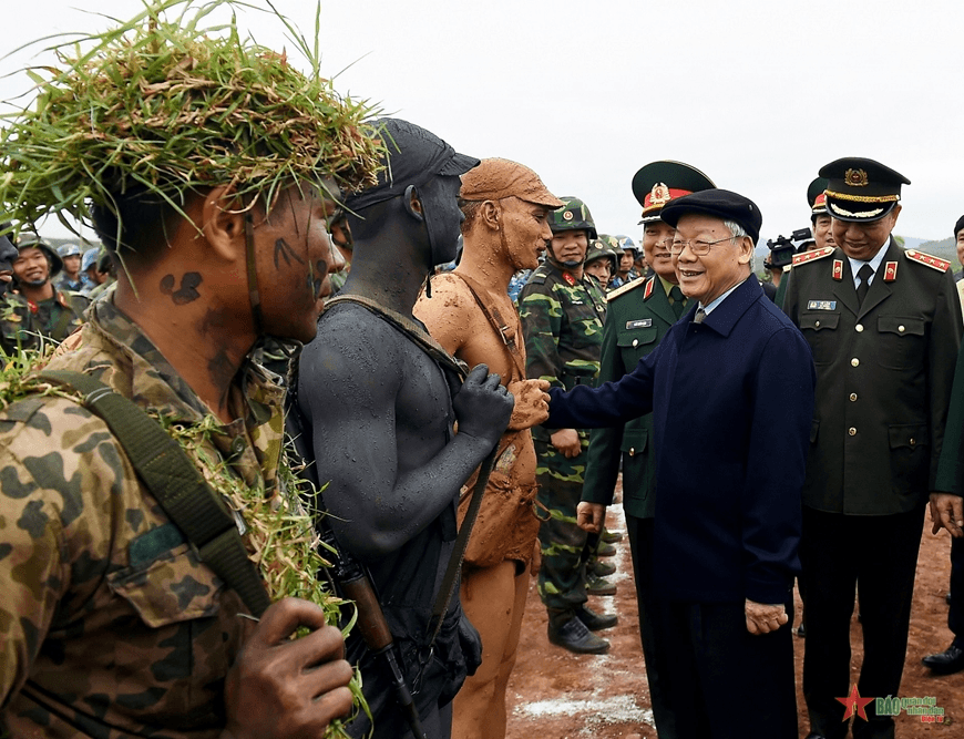Lực lượng vũ trang Quân khu 2 quyết tâm thực hiện thắng lợi những định hướng lớn của Tổng Bí thư Nguyễn Phú Trọng