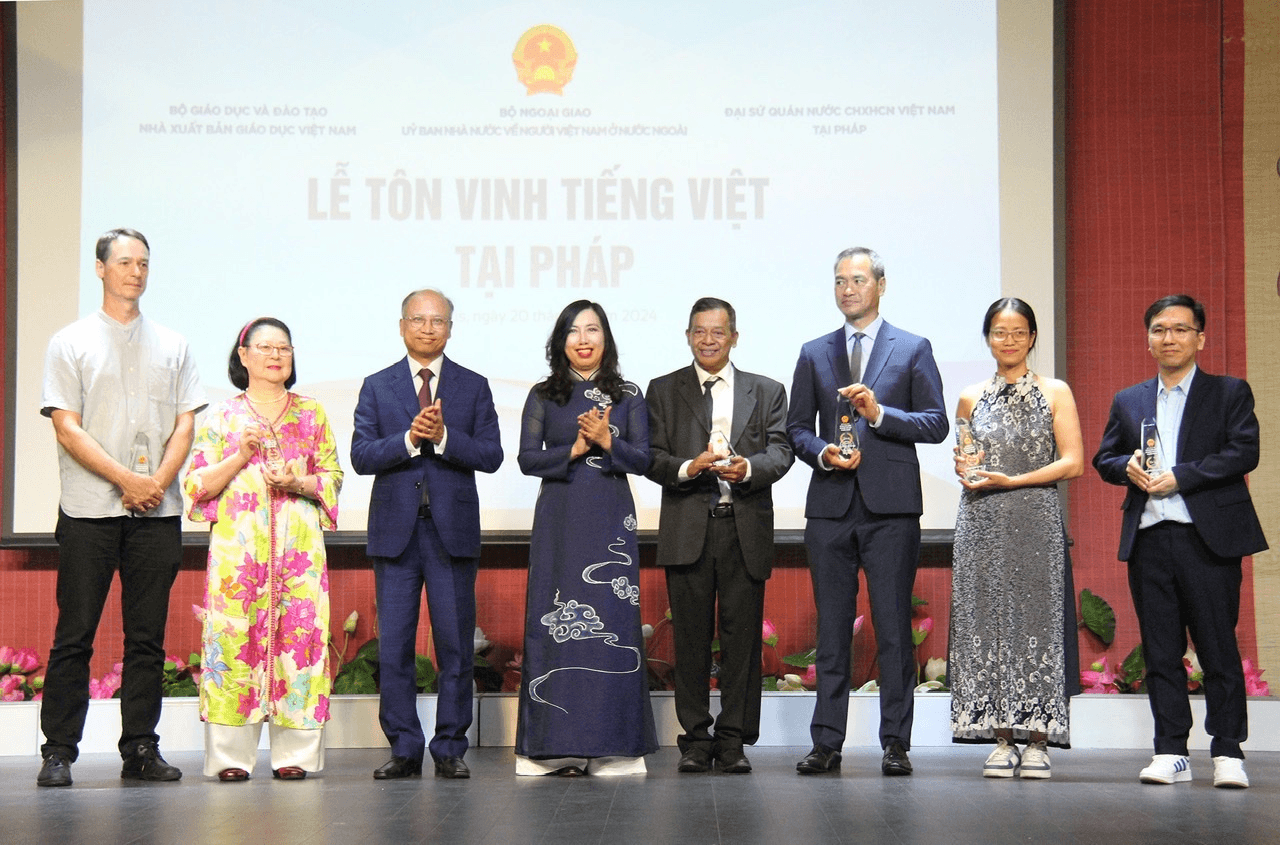 Lễ Tôn vinh tiếng Việt trong cộng đồng người Việt Nam tại Pháp
