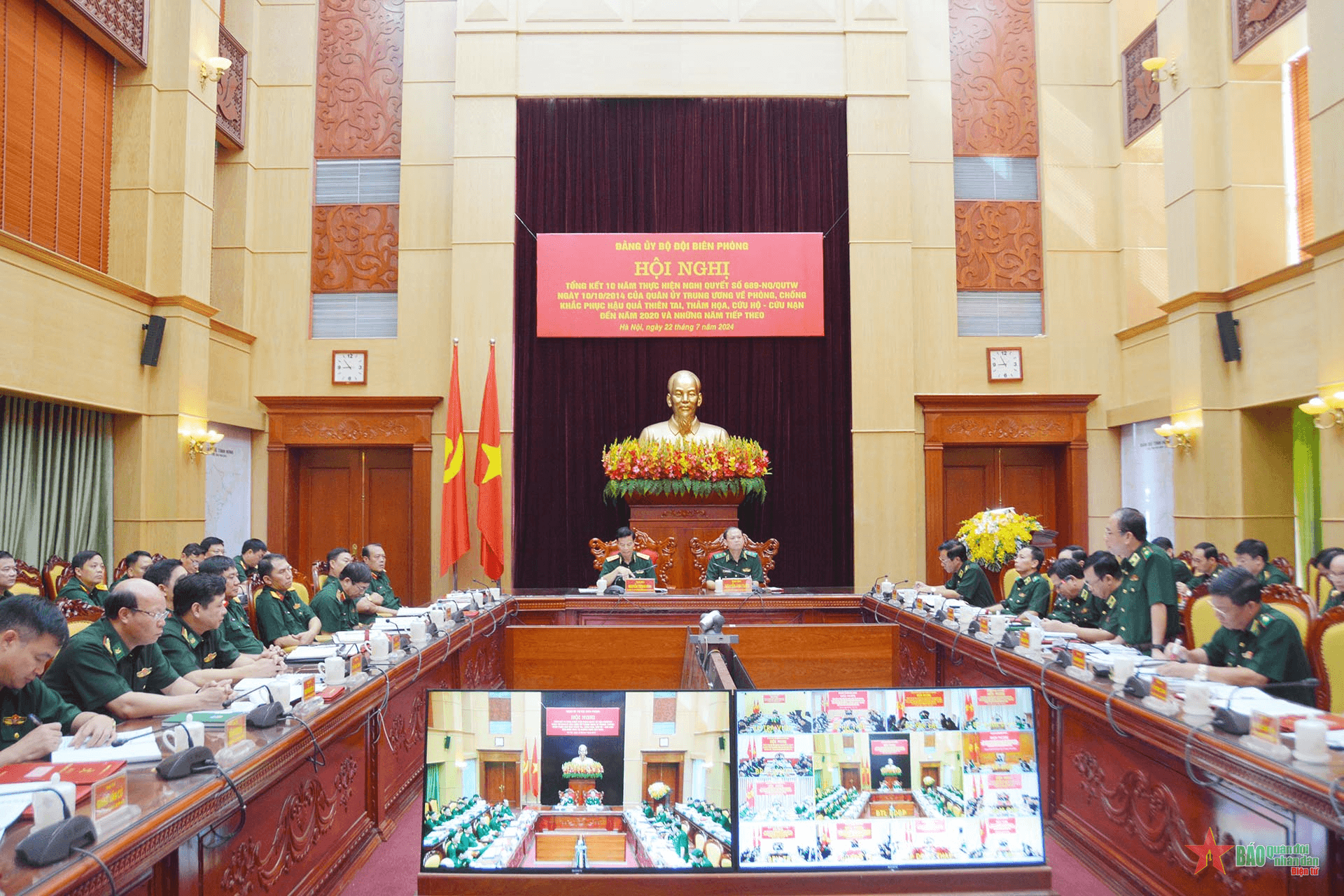 Bộ đội Biên phòng phải là điểm tựa vững chắc của nhân dân trong ứng phó với thiên tai, dịch bệnh