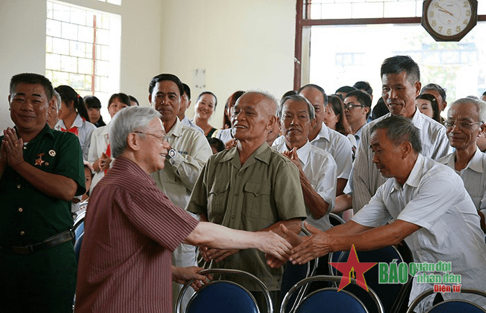 Đồng bào, chiến sĩ Điện Biên nhớ thương Tổng Bí thư Nguyễn Phú Trọng