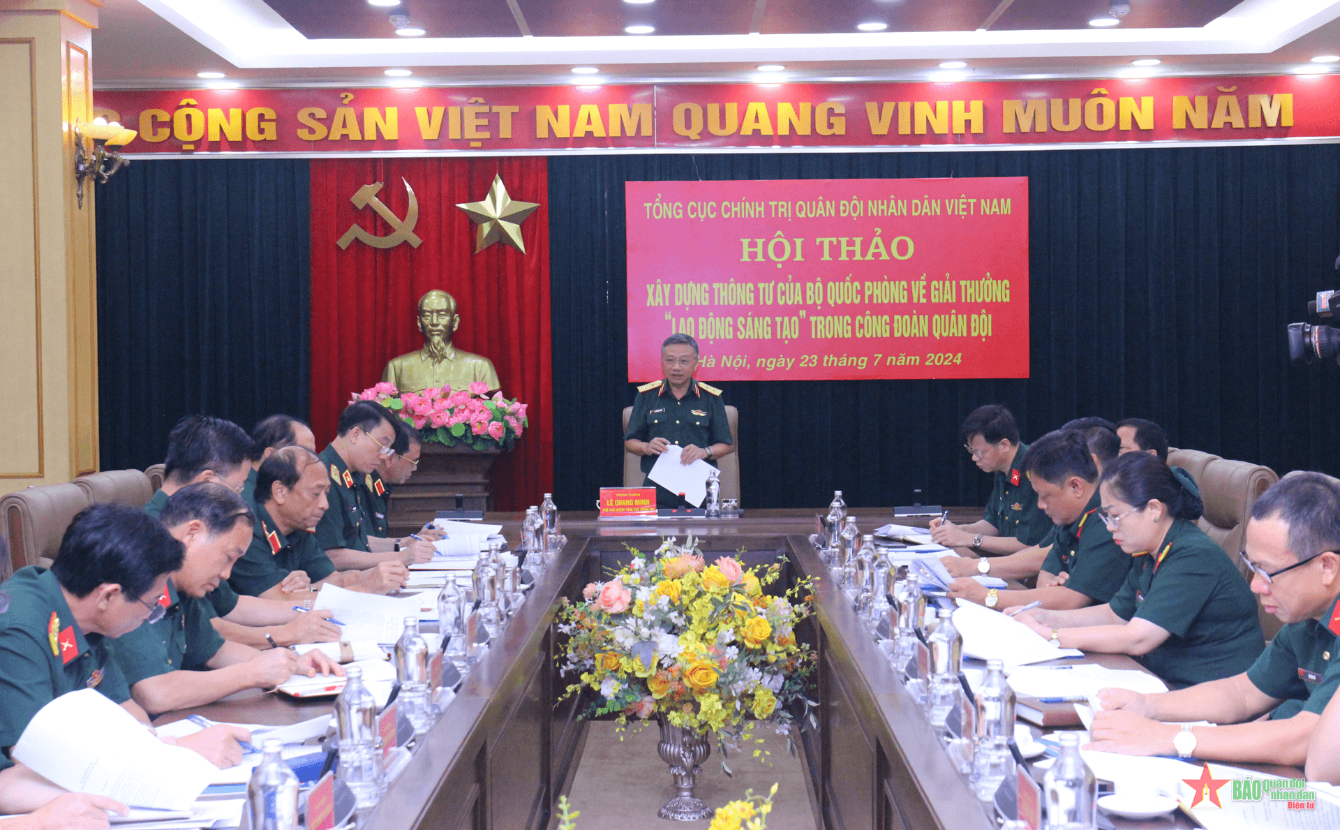 Thông tư Giải thưởng “Lao động sáng tạo” trong Công đoàn Quân đội: Tạo động lực khuyến khích đoàn viên công đoàn phát huy tính sáng tạo