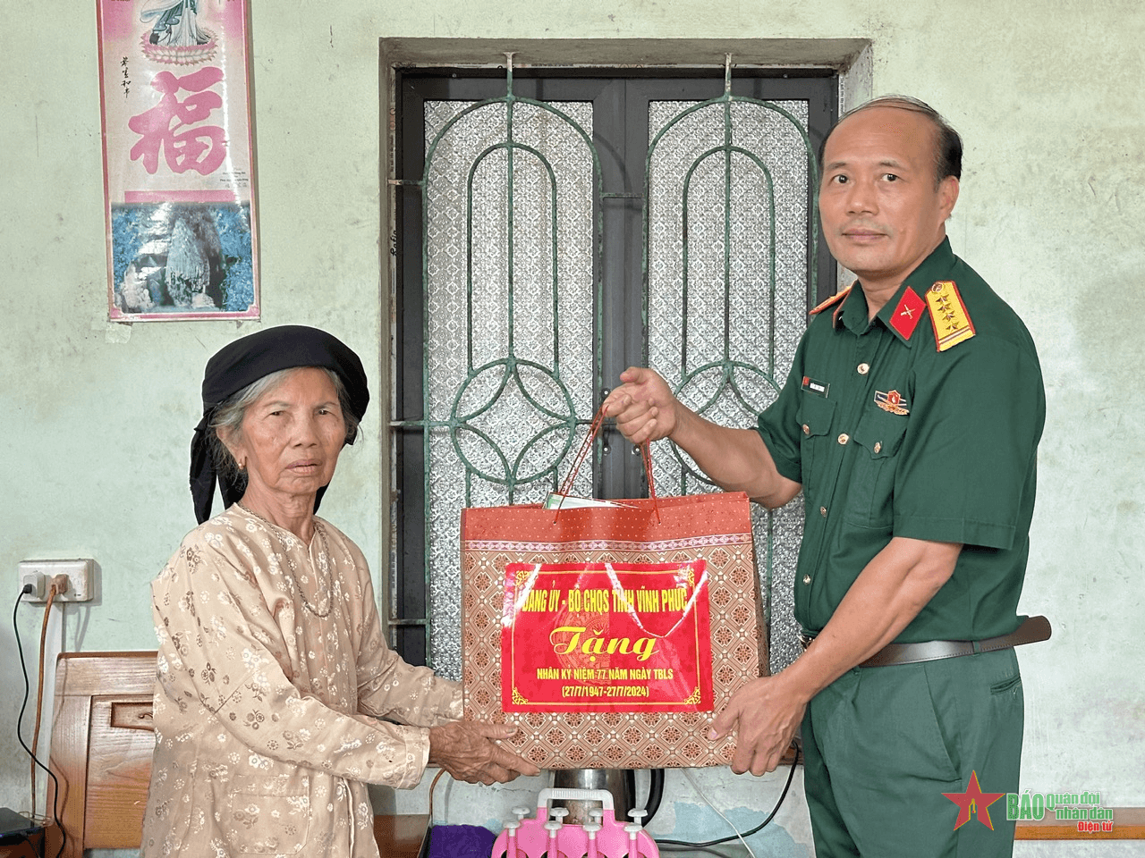 Tri ân các gia đình chính sách trên địa bàn tỉnh Vĩnh Phúc