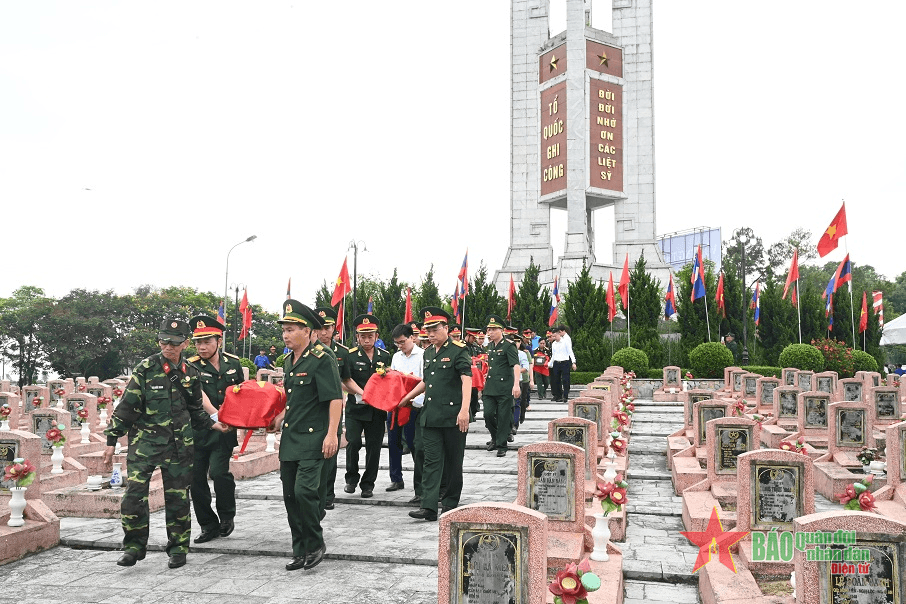 Lực lượng vũ trang Quân khu 4 thực hiện tốt công tác đền ơn đáp nghĩa