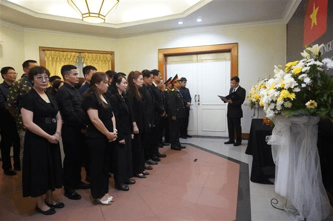 Đại sứ quán Việt Nam tại Indonesia tổ chức lễ viếng và mở sổ tang Tổng Bí thư Nguyễn Phú Trọng