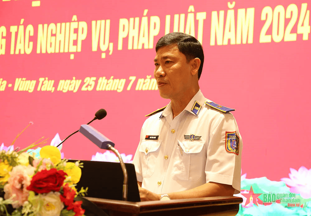 Bộ tư lệnh Cảnh sát biển tập huấn công tác nghiệp vụ, pháp luật năm 2024