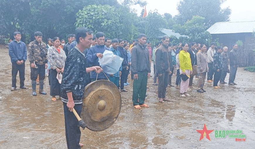 Đồng bào Xơ Đăng tổ chức tưởng nhớ Tổng Bí thư Nguyễn Phú Trọng