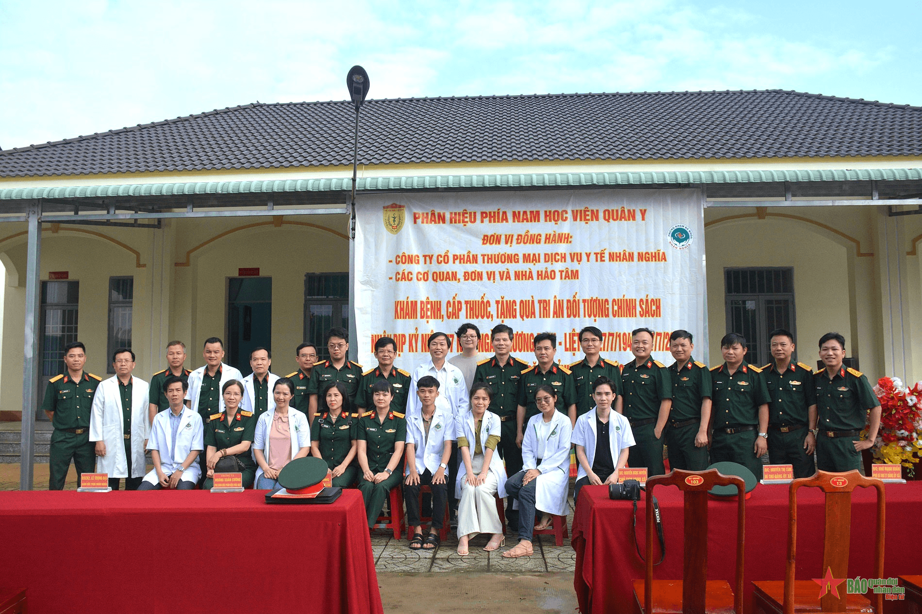 Thắp sáng tình cảm quân, dân y trên miền núi Bù Đăng