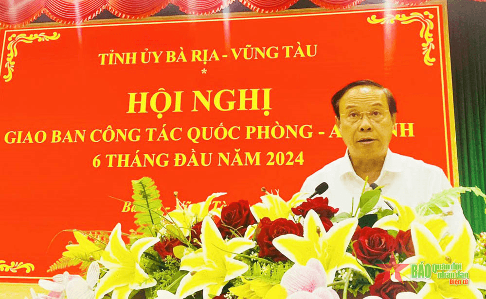 Phối hợp thực hiện tốt nhiệm vụ quốc phòng, an ninh trên địa bàn tỉnh Bà Rịa-Vũng Tàu