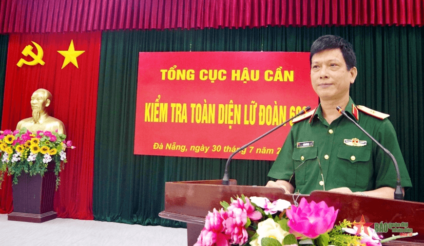 Tổng cục Hậu cần kiểm tra toàn diện  Lữ đoàn 683
