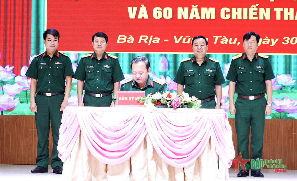 Bộ CHQS tỉnh Bà Rịa - Vũng Tàu phát động đợt thi đua cao điểm