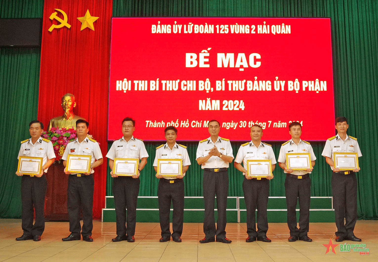 Lữ đoàn 125 nâng cao năng lực lãnh đạo của bí thư chi bộ, bí thư đảng ủy bộ phận