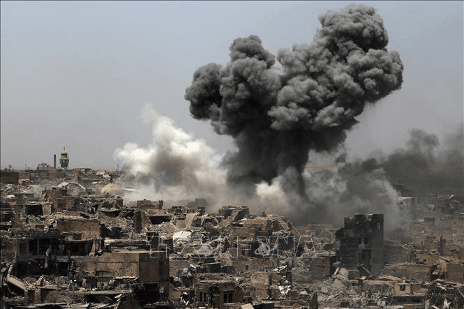 Mỹ không kích vào một căn cứ quân sự tại Iraq