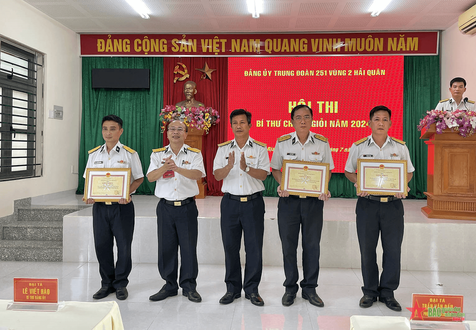 Trung đoàn 251: Đánh giá đúng trình độ, năng lực bí thư, phó bí thư các trạm radar