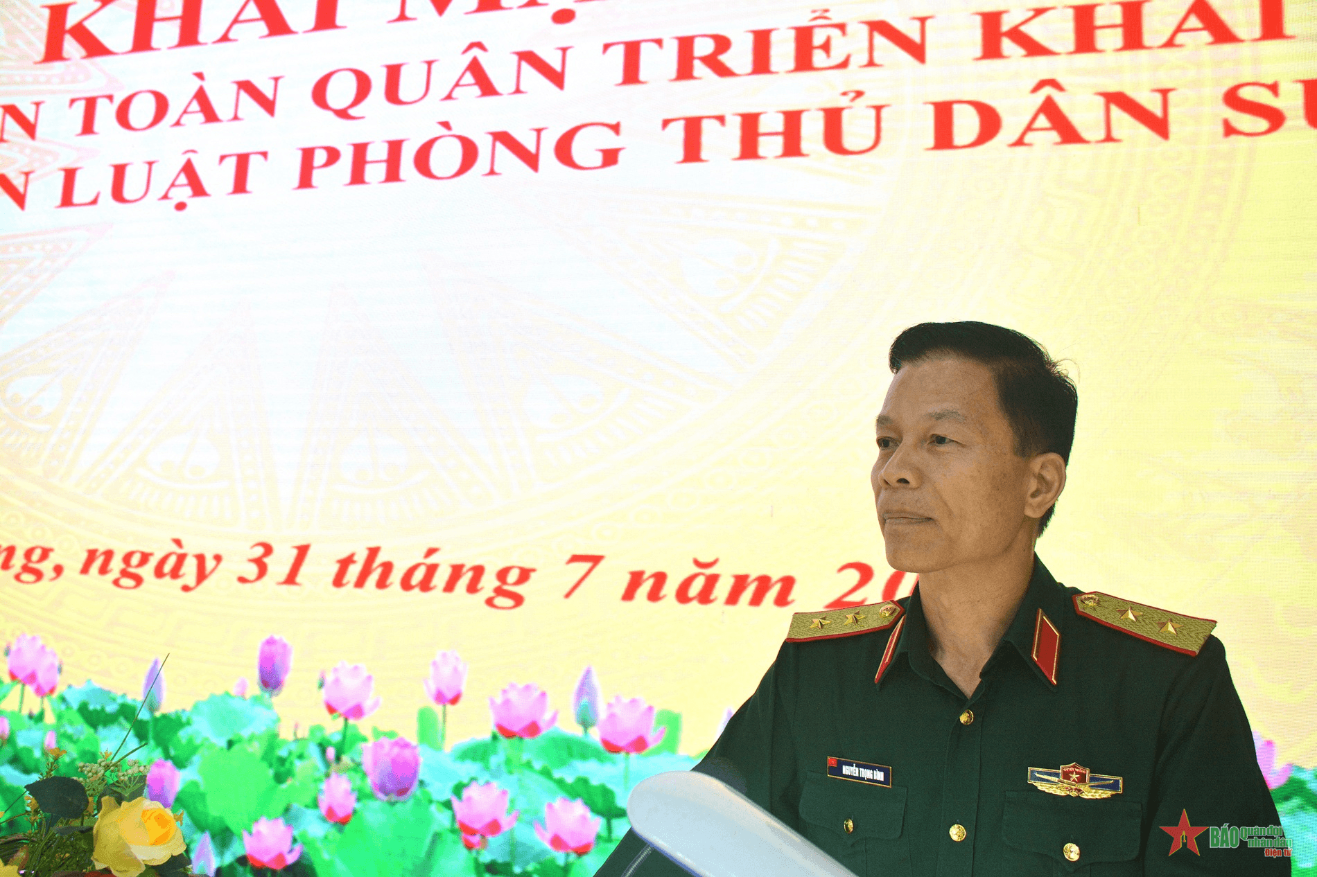 Bộ Tổng Tham mưu khai mạc tập huấn toàn quân triển khai thực hiện Luật Phòng thủ dân sự năm 2024