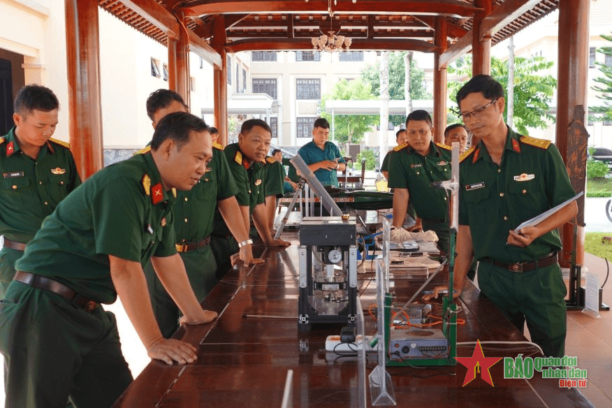 Bộ CHQS tỉnh Bà Rịa - Vũng Tàu nghiệm thu mô hình, sáng kiến cải tiến kỹ thuật năm 2024