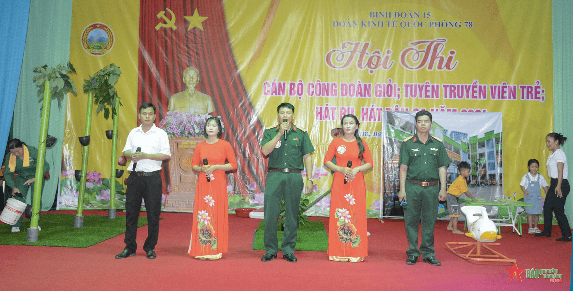 Đoàn Kinh tế - Quốc phòng 78: Hội thi của các tổ chức quần chúng sâu sắc, ấn tượng
