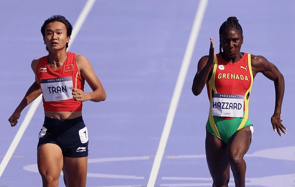 "Chân chạy" Trần Thị Nhi Yến chia tay Olympic 2024