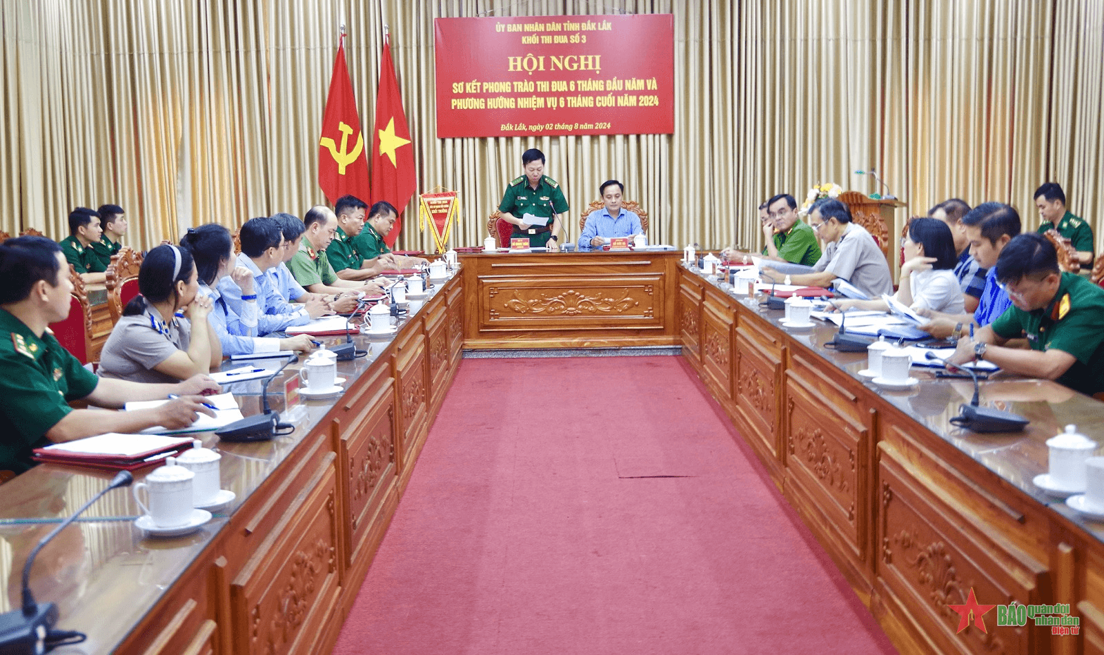Khối thi đua số 3 tỉnh Đắk Lắk sơ kết công tác thi đua, khen thưởng