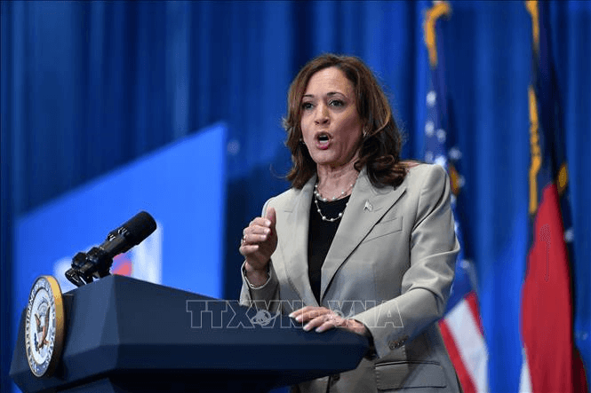 Bà Kamala Harris chính thức trở thành ứng cử viên tổng thống của đảng Dân chủ