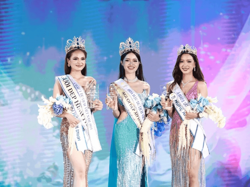 Phạm Thị Ngọc Quỳnh đăng quang Hoa hậu du lịch Việt Nam 2024