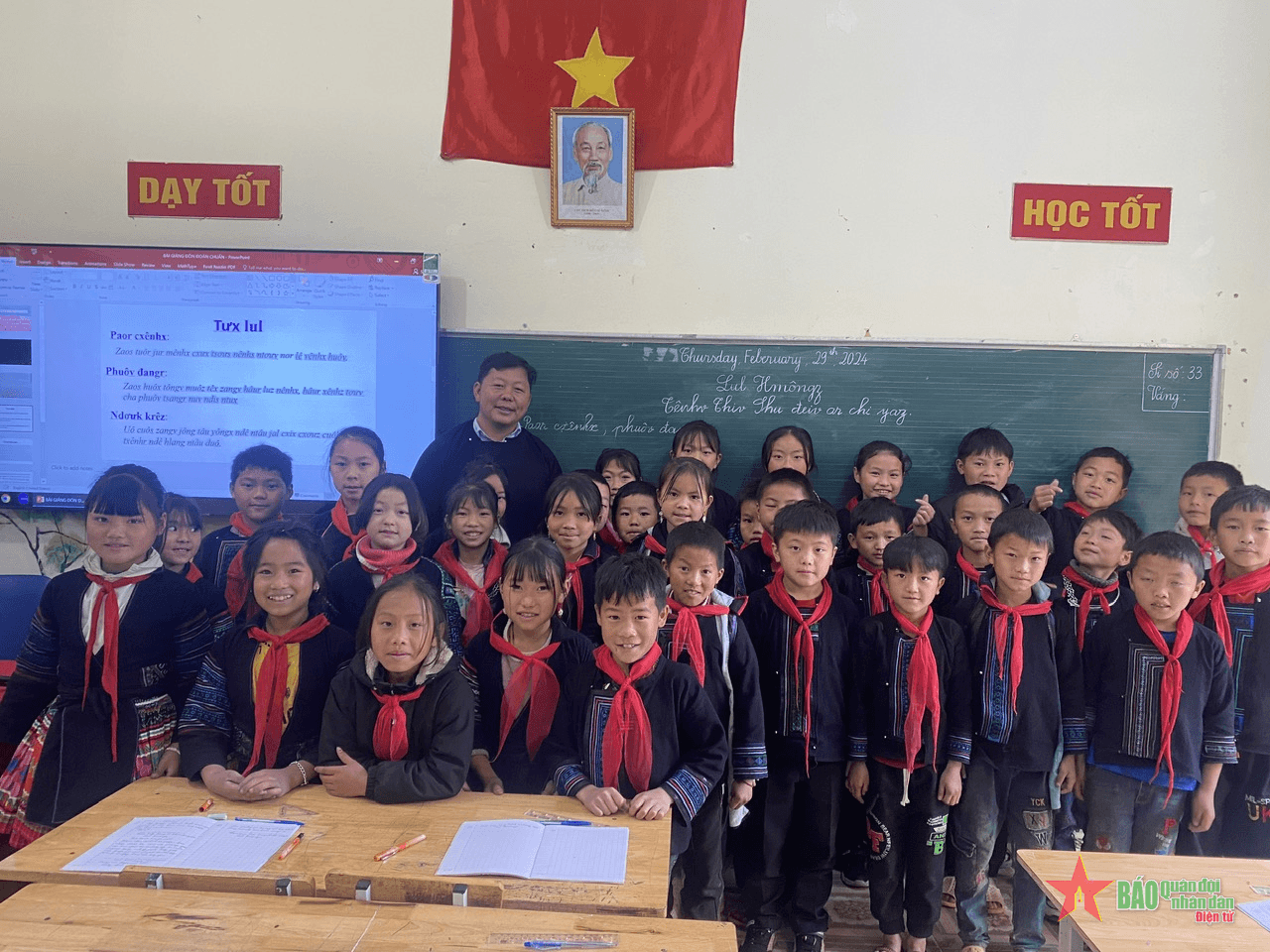 Tiết học gieo những ước mơ