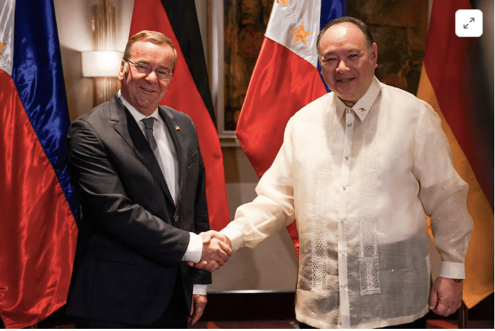 Philippines, Đức cam kết hoàn tất thỏa thuận quốc phòng mở rộng