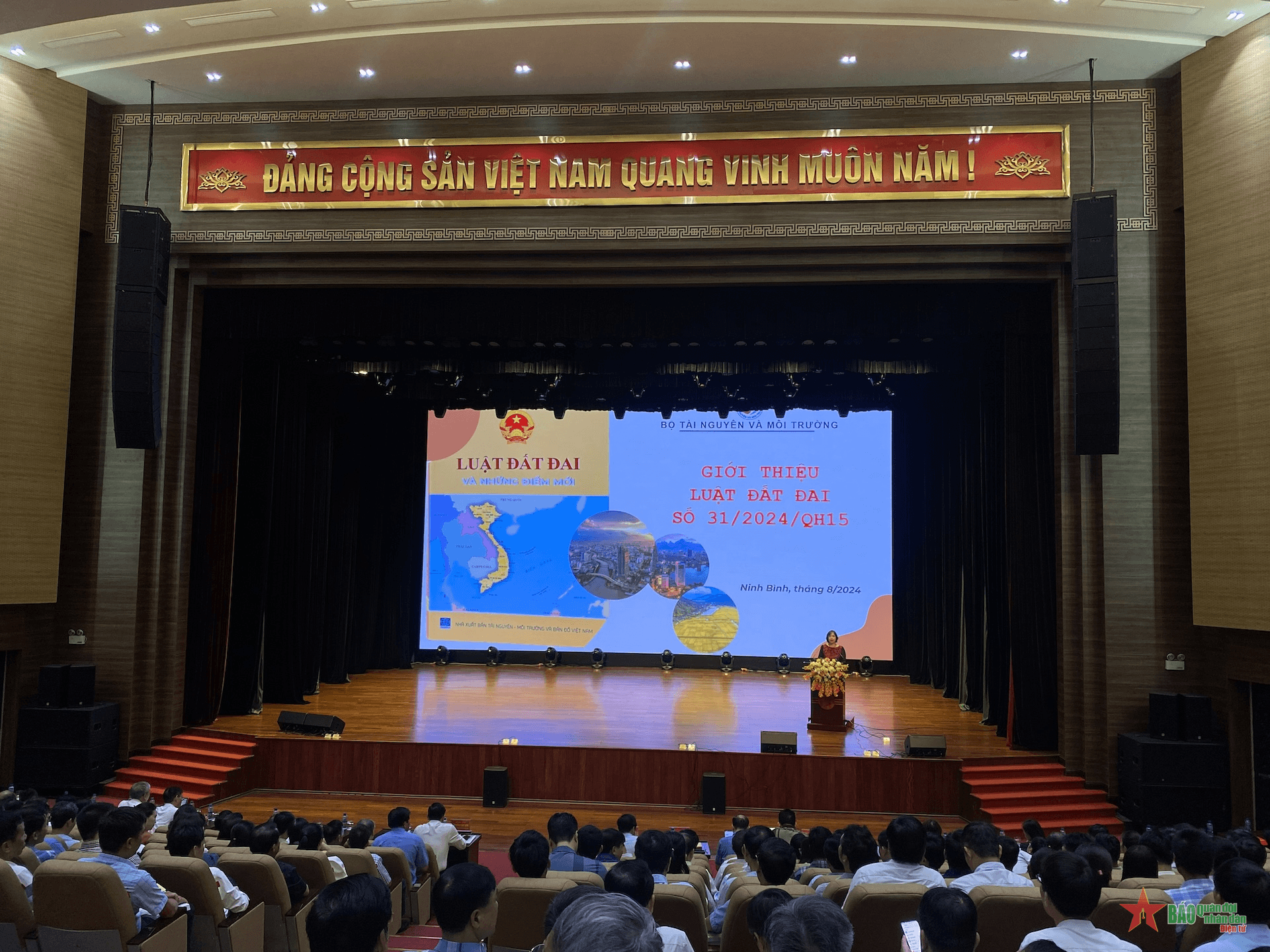 UBND tỉnh Ninh Bình tổ chức Hội nghị giới thiệu Luật Đất đai năm 2024