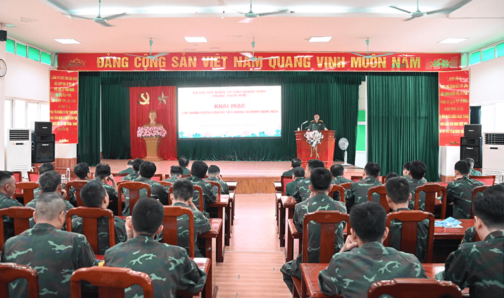 Bộ CHQS tỉnh Quảng Ninh: Nâng cao chất lượng huấn luyện dự bị động viên