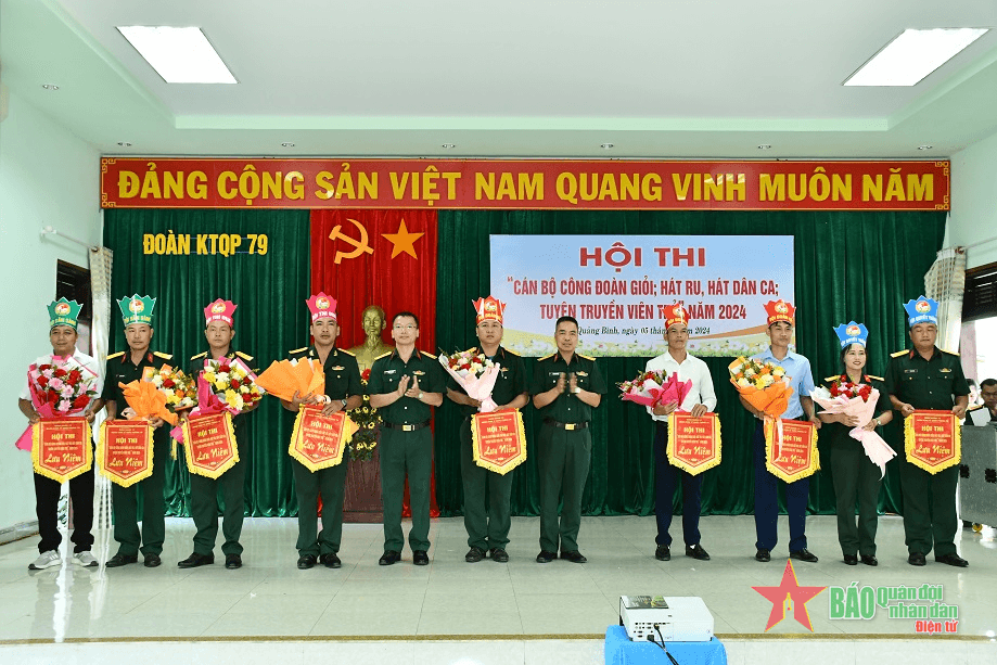 Đoàn Kinh tế-Quốc phòng 79 (Binh đoàn 15) tổ chức Hội thi Cán bộ công đoàn giỏi