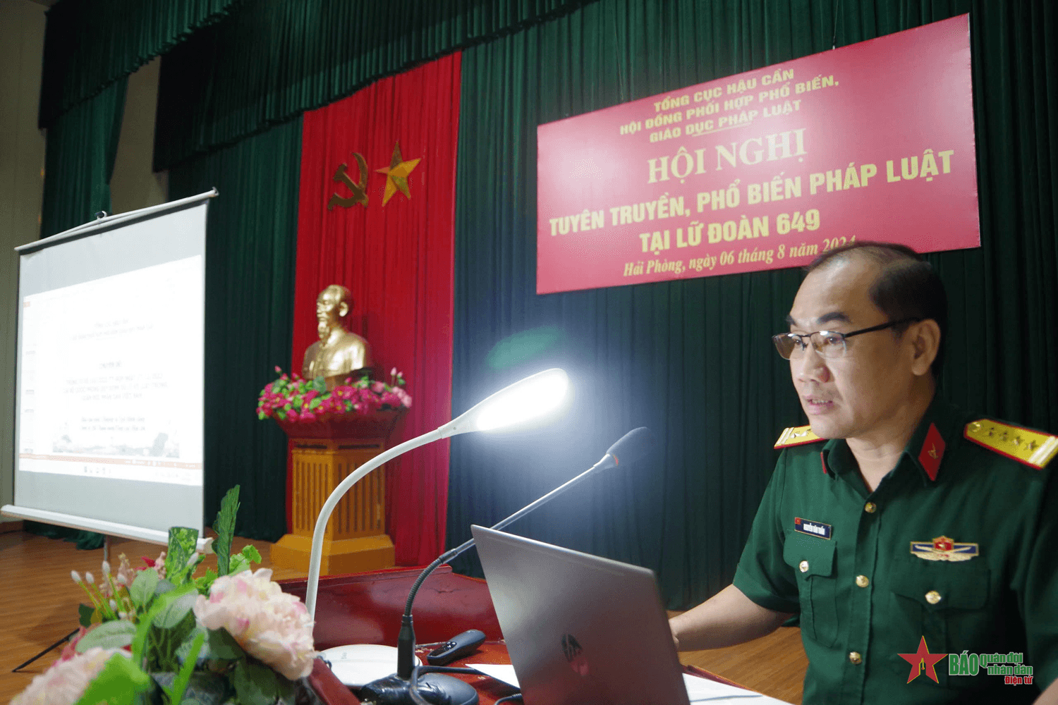 Nâng cao ý thức pháp luật và chấp hành kỷ luật cho cán bộ, chiến sĩ Lữ đoàn 649