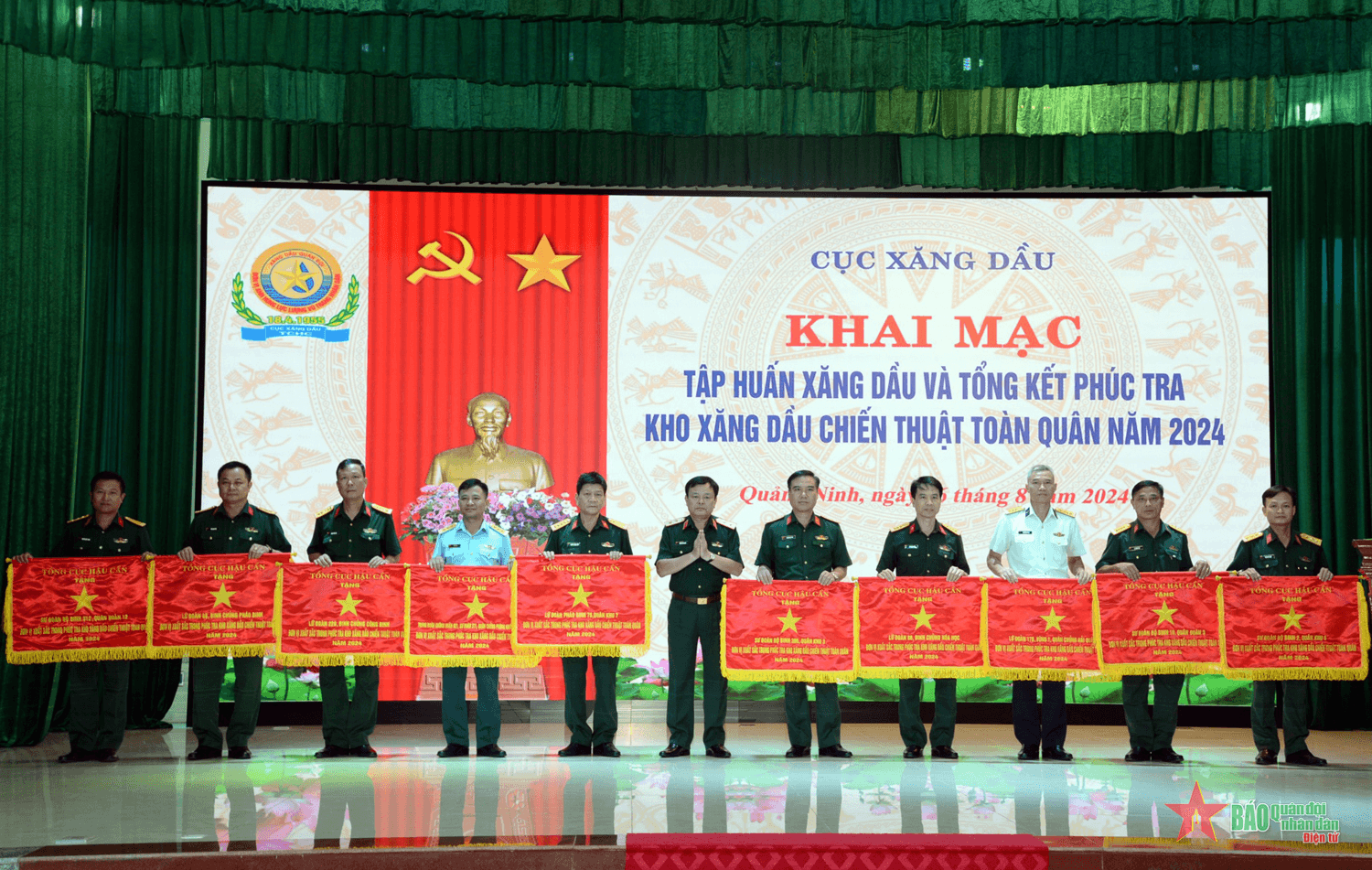 Tập huấn và tổng kết phúc tra kho xăng dầu chiến thuật toàn quân năm 2024