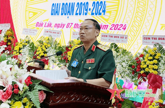 Phong trào Thi đua Quyết thắng tạo động lực để lực lượng vũ trang tỉnh Đắk Lắk hoàn thành tốt mọi nhiệm vụ