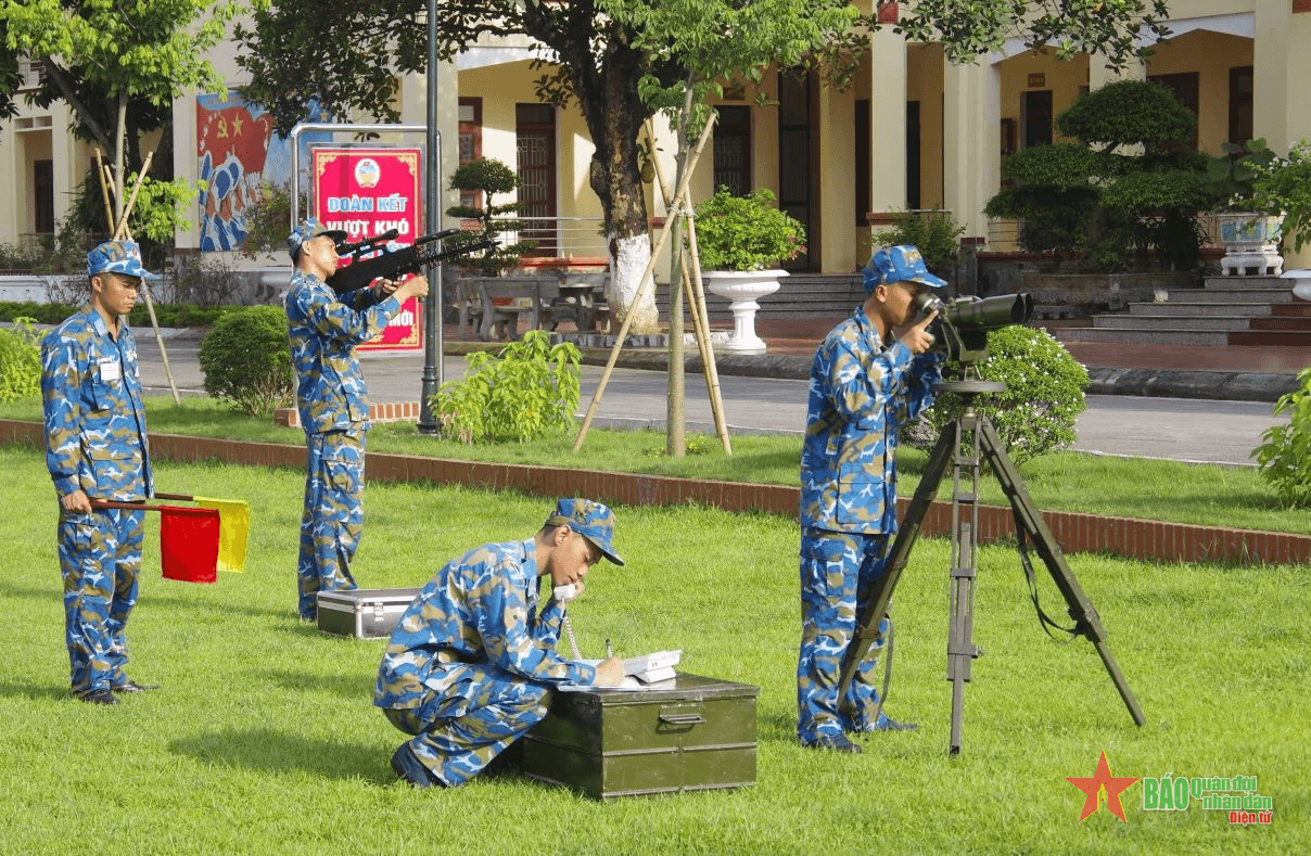Sư đoàn 365 tổ chức Hội thi chuyên ngành Tham mưu