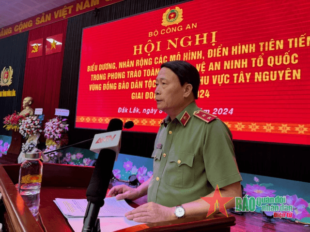 Bộ Công an biểu dương điển hình tiên tiến trong phong trào toàn dân bảo vệ an ninh Tổ quốc