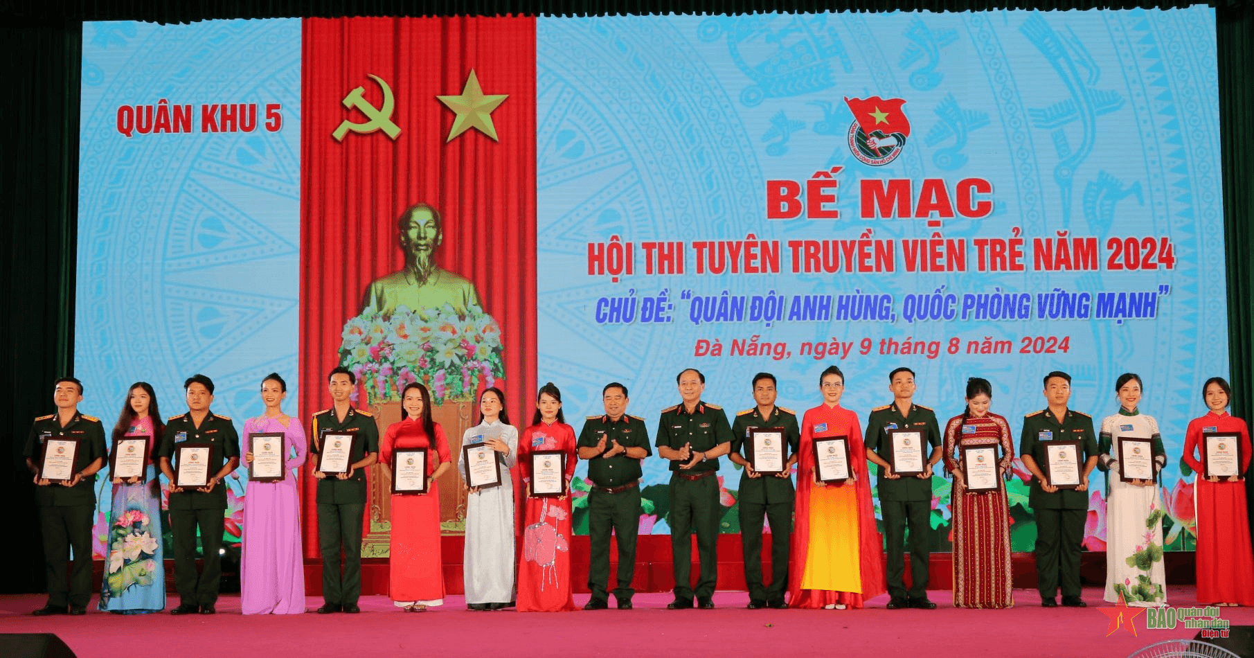 Quân khu 5: Bế mạc Hội thi tuyên truyền viên trẻ