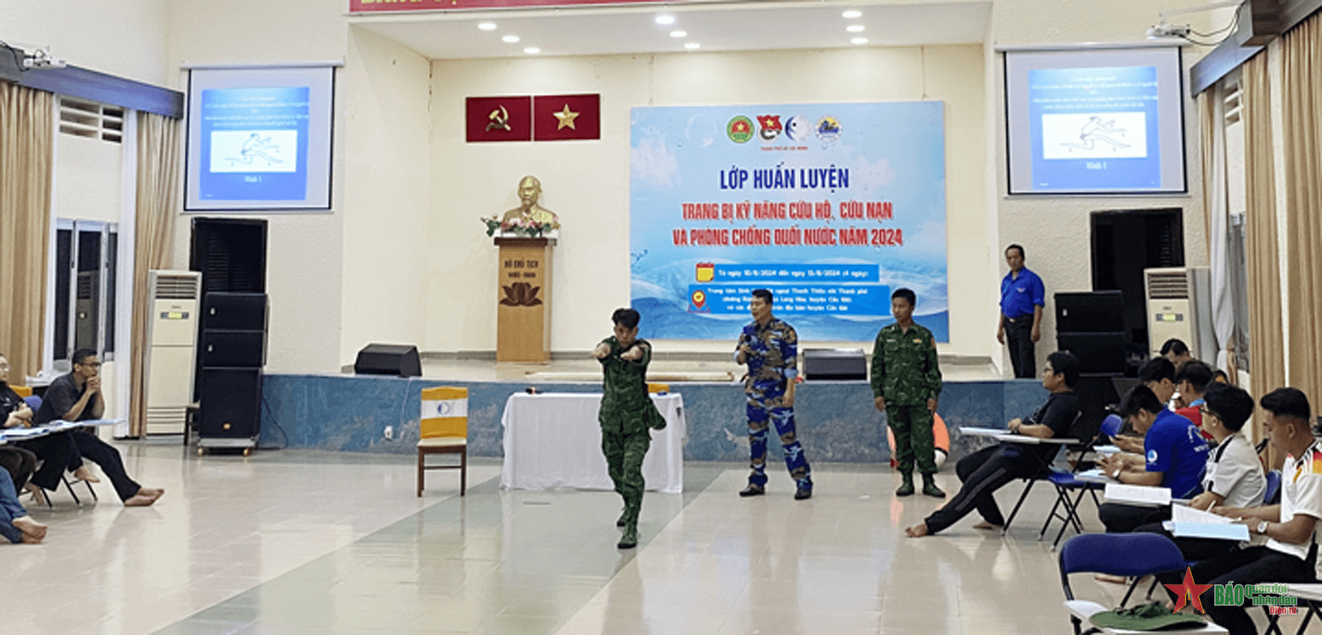 TP Hồ Chí Minh trang bị kỹ năng cứu hộ, cứu nạn cho đoàn viên, thanh niên
